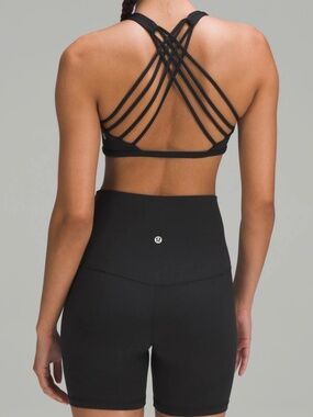 Lululemon Free to Be Bra - Wild Light Support  Size 4